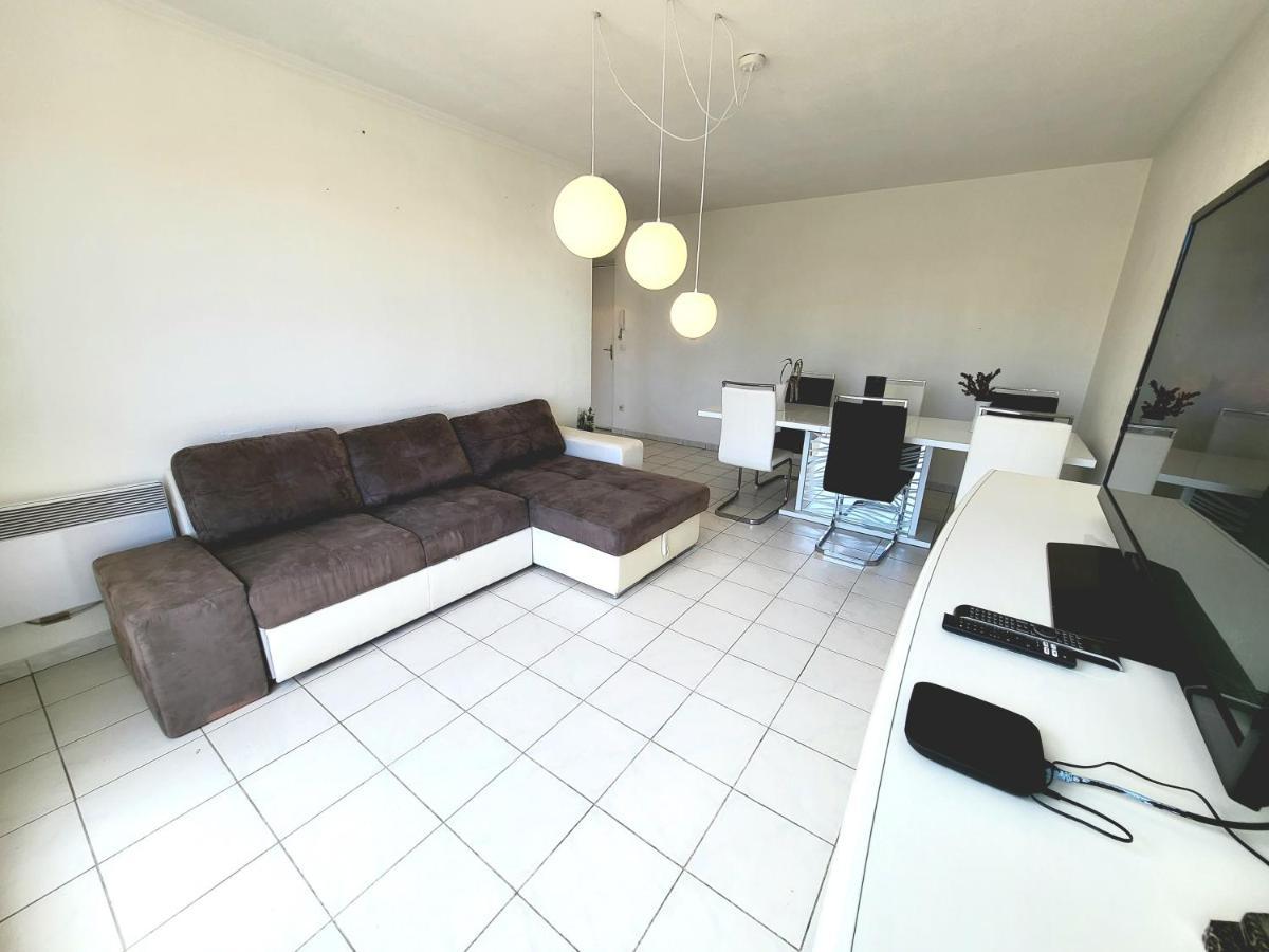 Appart Luxueux 3 Pieces, Piscine, Mer, Terrasse Cannes Buitenkant foto